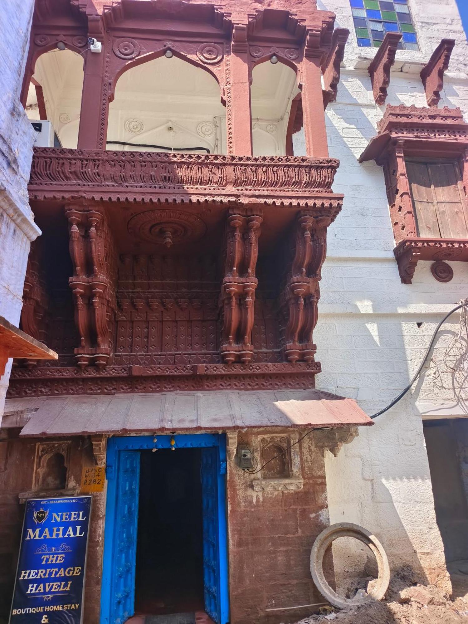 Neel Mahal The Heritage Haveli Jodhpur  Exterior photo